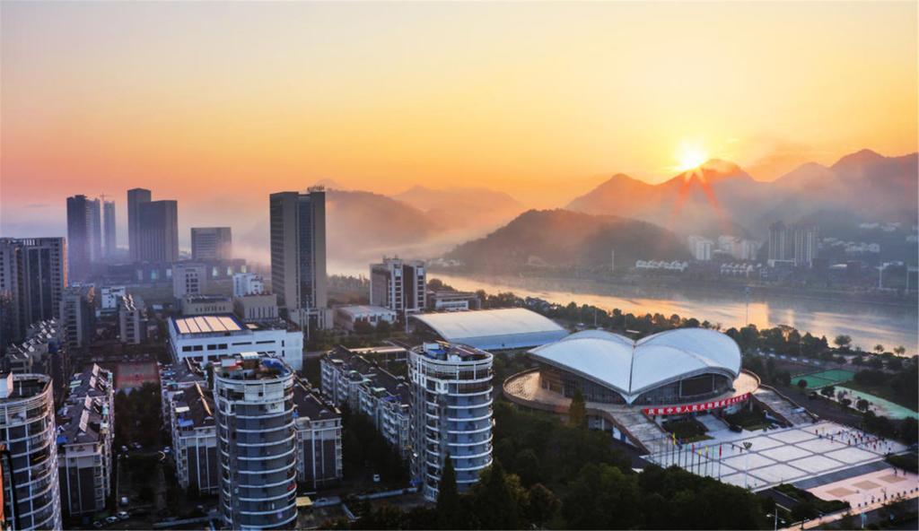 Huangshan Tiandu International Hotel Exteriör bild