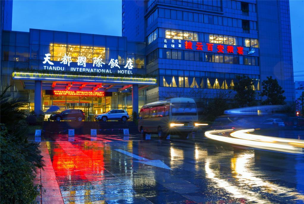 Huangshan Tiandu International Hotel Exteriör bild