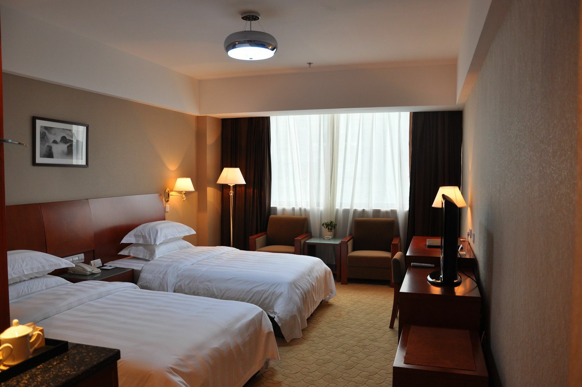 Huangshan Tiandu International Hotel Exteriör bild