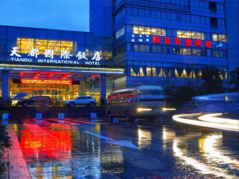 Huangshan Tiandu International Hotel Exteriör bild